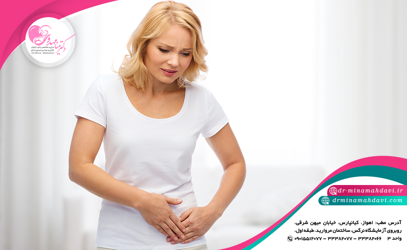 علائم شایع افتادگی رحم